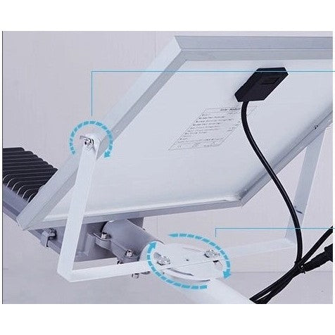 Proiector LED Solar 50W Flippy, IP65, cu Senzor și Telecomandă