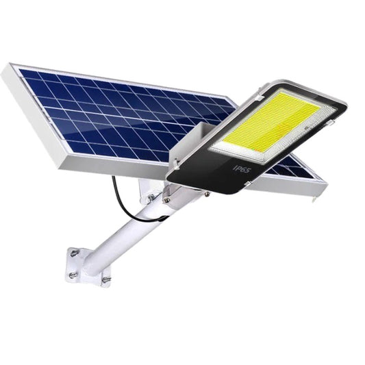 Proiector LED Solar 50W Flippy, IP65, cu Senzor și Telecomandă