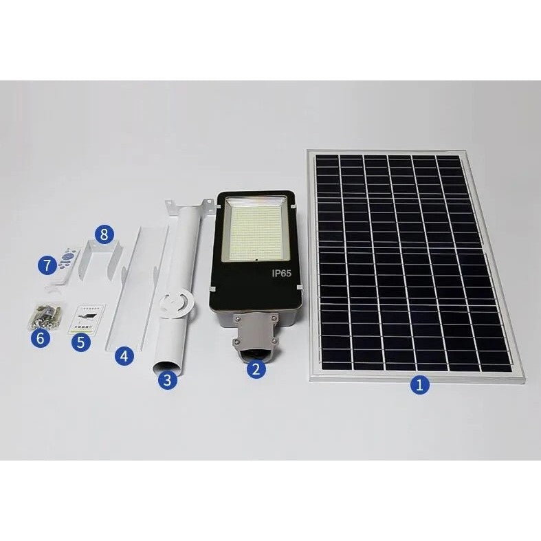 Proiector LED Solar 50W Flippy, IP65, cu Senzor și Telecomandă